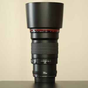 Canon EF200mm F2.8L II USM 単焦点レンズ