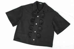 アンダーカバー UNDERCOVER 装飾 プルオーバー シャツ ブラック UP1C1403 [1] レディース トップス シャツ　I58 AO