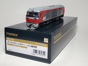 200 jpy ~#TOMIX(to Mix ) JR DF200 100 shape diesel locomotive prestige model HO-235