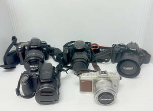 ◆デジタル一眼レフカメラ CANON OLYMPUS Nikon FUJIFILM まとめ 美品 売切り◆