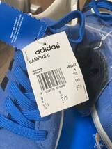 adidas CAMPUS Ⅱ●アディダス キャンパス2 AF BLUE●US9.5 ●レアカラー●未使用品_画像4