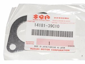 スズキ純正部品 14181-39C10 マフラーガスケット Muffler gasket Genuine parts 送料込 19-5047 チャンス ジェンマ50 ラブ モードGT ハイUP