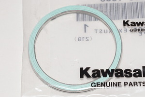 カワサキ純正部品 11060-1680 マフラーガスケット 43x50 Muffler gasket Genuine parts 送料込 56-5071 バルカン400 バルカン800 