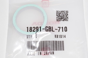 ホンダ純正部品 18291-GBL-710 マフラーガスケット 26x33 Muffler gasket Genuine parts 送料込 45-5024 リード50 ライブディオ 