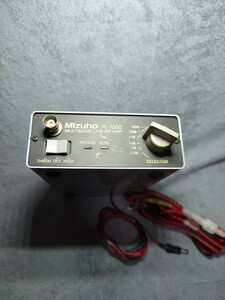 miz ho PL-1000 multiband linear amplifier &miz ho pico transceiver MX-21S