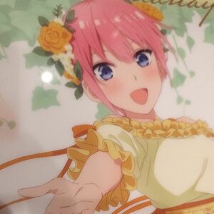 五等分の花嫁 五つ子のティーパーティー クリアファイル 中野一花