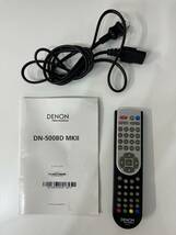 【動作品】DENON DN-500BD MKII リモコン有 Blue-ray DVD CD/SD/USBメディアプレーヤー デノン 業務用_画像6
