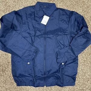 [ new goods * tag attaching ] Descente (DESCENTE) rain jacket O size navy blue color nylon made Wind breaker 