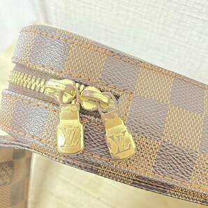 1円〜★中古★LOUISVUITTON★ルイヴィトン★N51994★ダミエ★ジェロニモス★ショルダー★ボディーバッグ ★ウエストポーチ★レザー★本革★の画像8