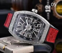 ダイヤモンド 腕時計 四角形 メンズ レディース ウォッチ時計 装飾品 ブレスレット バングル アクセサリー 水晶時計クォーツ 選択_画像5