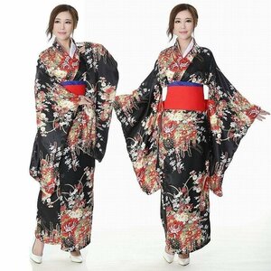 LRM1333* lady's long height sexy dress yukata costume play clothes 