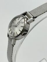 ★1円スタート　稼動品 TISSOT ティソ 腕時計 2針 手巻き アナログ シルバー文字盤 スイス製 シルバー系 ヴィンテージ アンティーク S88_画像4