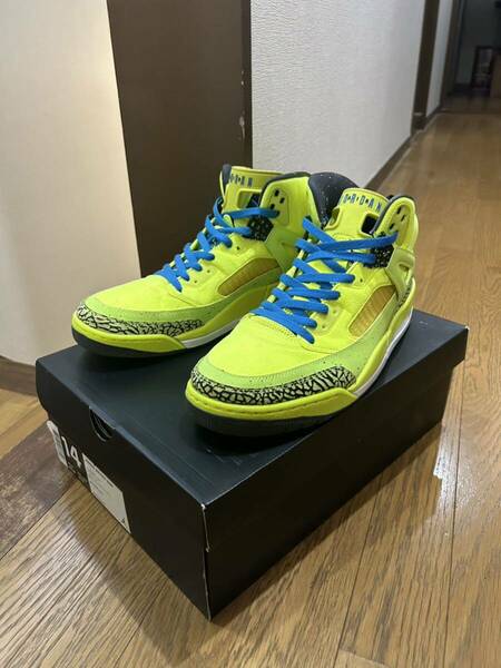 ナイキエアジョーダンスパイジーク/スパイズイック BHM2013ボルト/Nike Air Jordan Spizike BHM Volt US14/JP32cm新品未使用