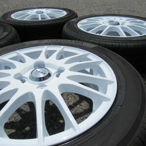 中古タイヤ☆155/65-14 155/65R14 ヨコハマ ブルーブルーEs ES32 ZACK ホワイト 4.5J+45 100 4H タント イース アルト ラパン ワゴンR等☆の画像5