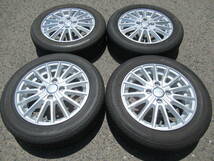 中古タイヤ☆155/65-14 155/65R14 BS ネクストリー Brade 4.5J+45 100 4H ムーブ タント ミラ イース ワゴンR アルト ラパン等に☆_画像1