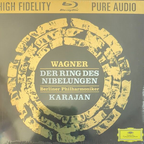 カラヤン　ワーグナー　ニーベルングの指環　全曲　Blu-ray　オーディオ