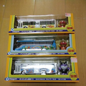  bus [ rare ] Diapet Anpanman shuttle bus bai gold man shuttle bus Anpanman . cut bus set a-235