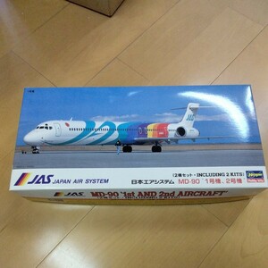 [ new goods unused ] Hasegawa ANA all day empty Japan Air System air bus JAS T-17