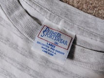 ★中古★PREMIER SPORTSWEAR ボーダー 半袖Tシャツ Lサイズ アメリカ製 USA製 古着 vintage ヴィンテージ ファッション MADE IN USA_画像3