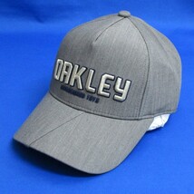 オークリー キャップ FOS901610-27B アスレチックグレー ★送料無料 OAKLEY Oakley Slant Cap Fa 23.0 スラント new athletic grey _画像1