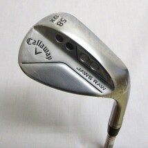 Callaway JAWS RAW ウェッジ クロム 58-12 X Dynamic Gold S200 日本仕様 キャロウェイ ジョーズ ロウ ノーメッキフェイス ダイナミック DG_画像1