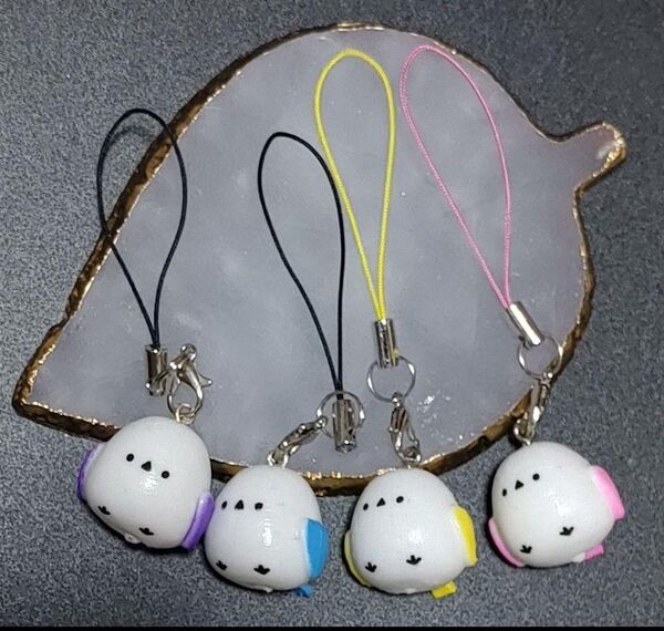 【ハンドメイド】シマエナガ キーホルダー セット販売