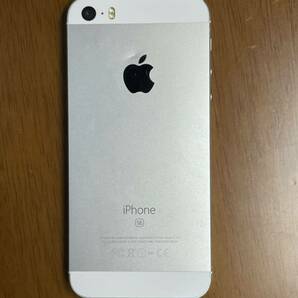 ジャンク品Apple iPhone SE 16GB シルバー SIMフリー の画像4