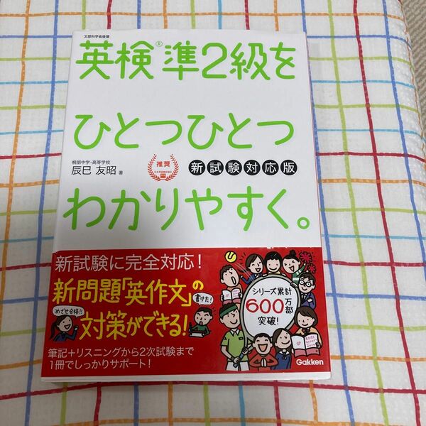 英検準２級をひとつひとつわかりやすく。　文部科学省後援 （新試験対応版） 辰巳友昭／著