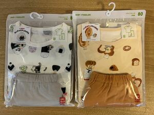  Uniqlo short sleeves pyjamas Kids 80 UNIQLO