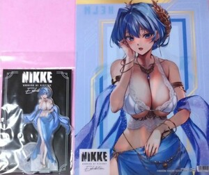 NIKKE exhibition アクリルスタンド アクスタ クリアファイル 勝利の女神 NIKKE ニケ展 NIKKE展 メガニケ アニメイト ヘルム セット