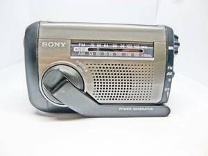 USED SONY ICF-B99 FM/AM portable radio sound out verification settled Sony 