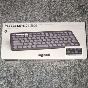 logicool PEBBLE KEYS 2 ワイヤレスキーボード K380sGR（グラファイト）