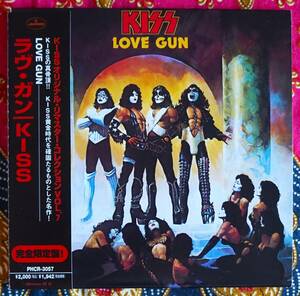 *. complete limitation record paper jacket [ with belt CD]kisKISS /lavu gun LOVE GUN - Gene Symons * paul (pole) Stan Ray * love. ..* shock mi-