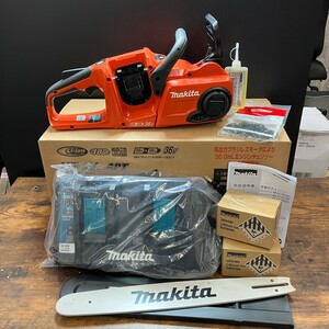 【未使用品】 マキタ makita 36V(18V+18V) コードレスチェーンソー MUC400DGFR