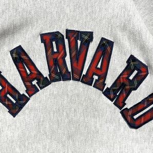 Vintage 刺繍タグ USA製 90s Champion チャンピオン HARVARD ハーバード大学 リバースウィーブ アーチロゴ 刺繍 カレッジ ヴィンテージの画像3