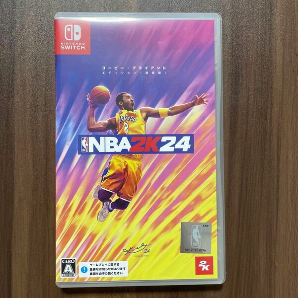 【美品】 Nintendo Switch ニンテンドー スイッチ NBA 2K24 コービー・ブライアントエディション