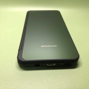 【LG純正品】◆LG V60 ThinQ 5G◆デュアルスクリーン（純正充電コネクタ 付き）☆美品☆-送料無料001