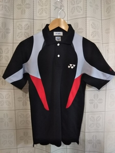  small size Yonex short sleeves pra shirt SS size black SEISHIN BS badminton tennis wear 