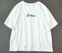 ■23区大きいサイズ44 La DuneエンブロイダリーロゴTシャツ白11,000円■_画像4