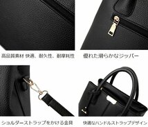 ハンドバッグ レディース ショルダーバッグ 3way ハンドバッグ ショルダーバッグ 斜め掛け レザー 女性バッグ ☆カラー/8色選択/1点_画像7