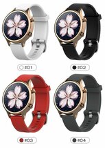 ticwatch C2 ローズゴールドバージョン 交換用ベルト 18mm 腕時計バンド 柔らかい シリコン製 軽量 防水 通気性 耐久性 ☆10色選択/1点_画像6