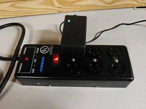 中古動作品 FURMAN SS-6B ファーマン 電源タップ 通電確認済みです