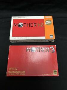 ○美品【GBA】MOTHER（1＋2&3） マザー NINTENDO 任天堂 箱‐取説‐別紙あり ゲームボーイ アドバンス レア レトロ