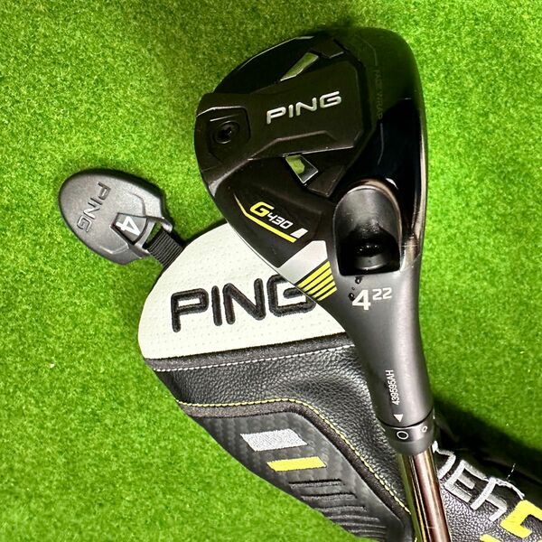 PING G430 ハイブリッド 4U・22° ユーティリティ　TOUR 2.0 CHROME 85