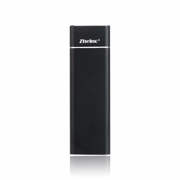 Zheino M.2 NGFF SSD SATA 外付け ケース ポータブル UASP対応ドライバ アルミ合金製 ポータブルHDDケース (USB 3.0 to Type C)