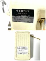 BROTHER ブラザー Homelock ロックミシン TE4-B504 手芸 裁縫 _画像9