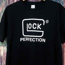 送込　Glock　グロック18 半袖Tシャツ　黒　Mサイズ _画像2