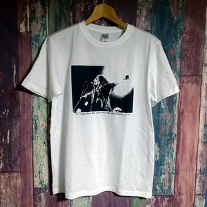 送込 Bob Marley&The Wailers　ボブマーリー　Three Little Birds　半袖Tシャツ　白　Ｍサイズ