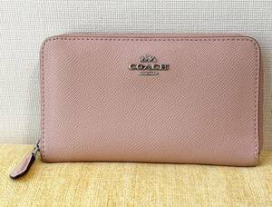 コーチ　COACH 長財布　ピンク