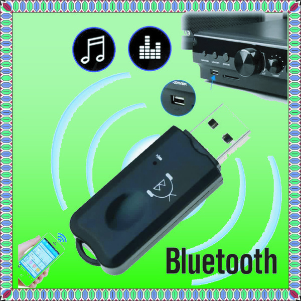 Bluetoothと互換性のあるV2.1ミニステレオオーディオ,内蔵マイク,高品質,耐久性のあるワイヤレスレシーバー